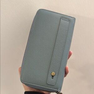 Large Blue Wallet